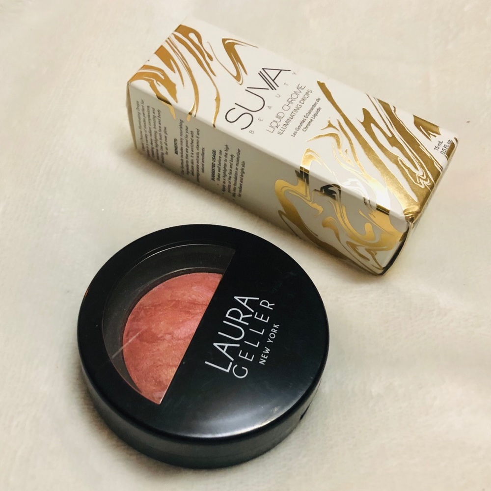 BNWT blush and liquid illuminating drops